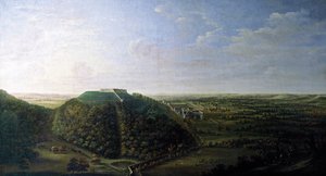 Vista del Castillo de Belvoir, 1744